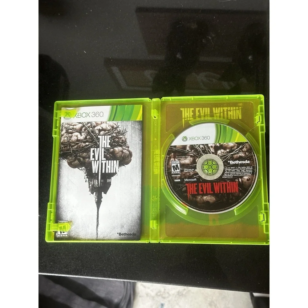 The Evil Within (Microsoft Xbox 360, 2014) Complete CIB Tested VIDEO GAME
